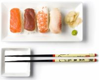 verschiedene Sushi-Varianten
